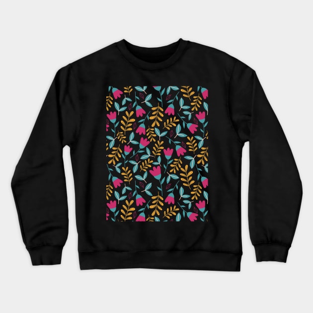 New Growing leaf and maple Pattern Crewneck Sweatshirt by MarjanShop